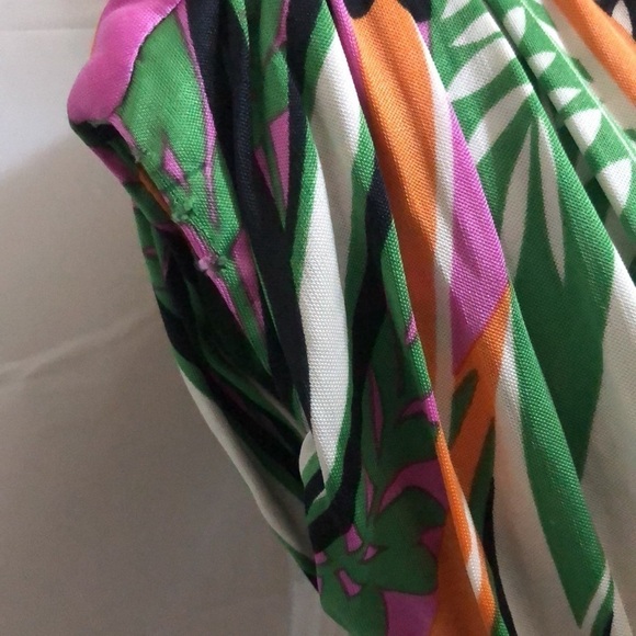 SKY Low-cut V-neck Dress 100% Silk Size XS - Picture 6 of 9